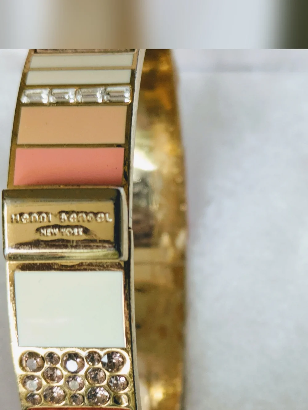 Henri Bendel Hinged Bangle Bracelet - Picture 9 of 14